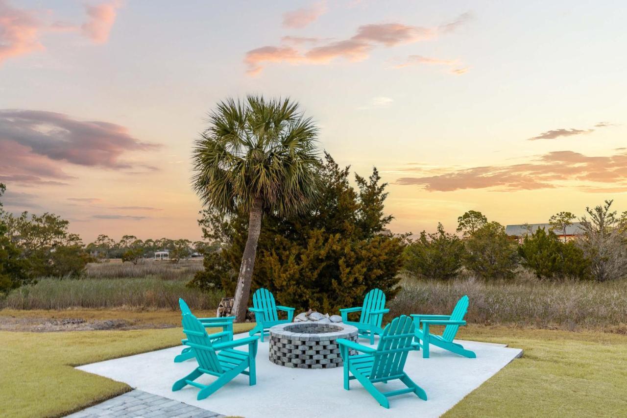 Moonlit Marsh Villa Tybee Island Esterno foto