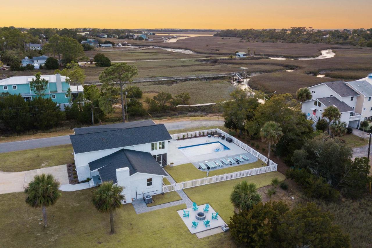 Moonlit Marsh Villa Tybee Island Esterno foto